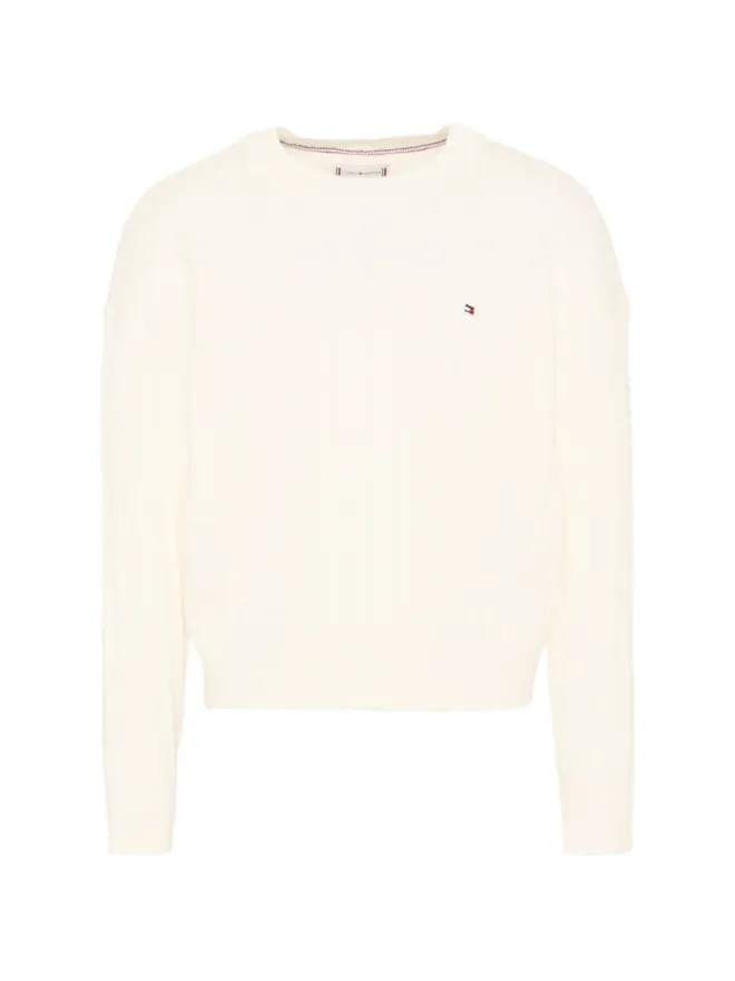 Tommy Hilfiger Junior Tommy Hilfiger Junior ケーブルニットジャンパーの商品画像