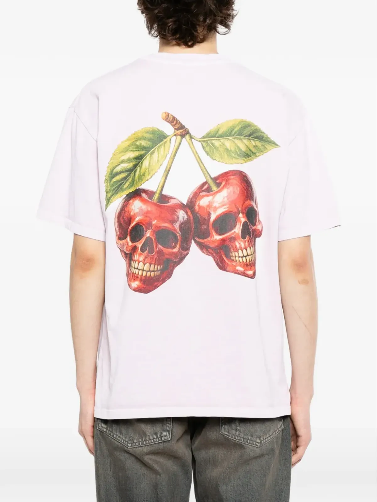 Melt スカルプリントTシャツ - 画像4