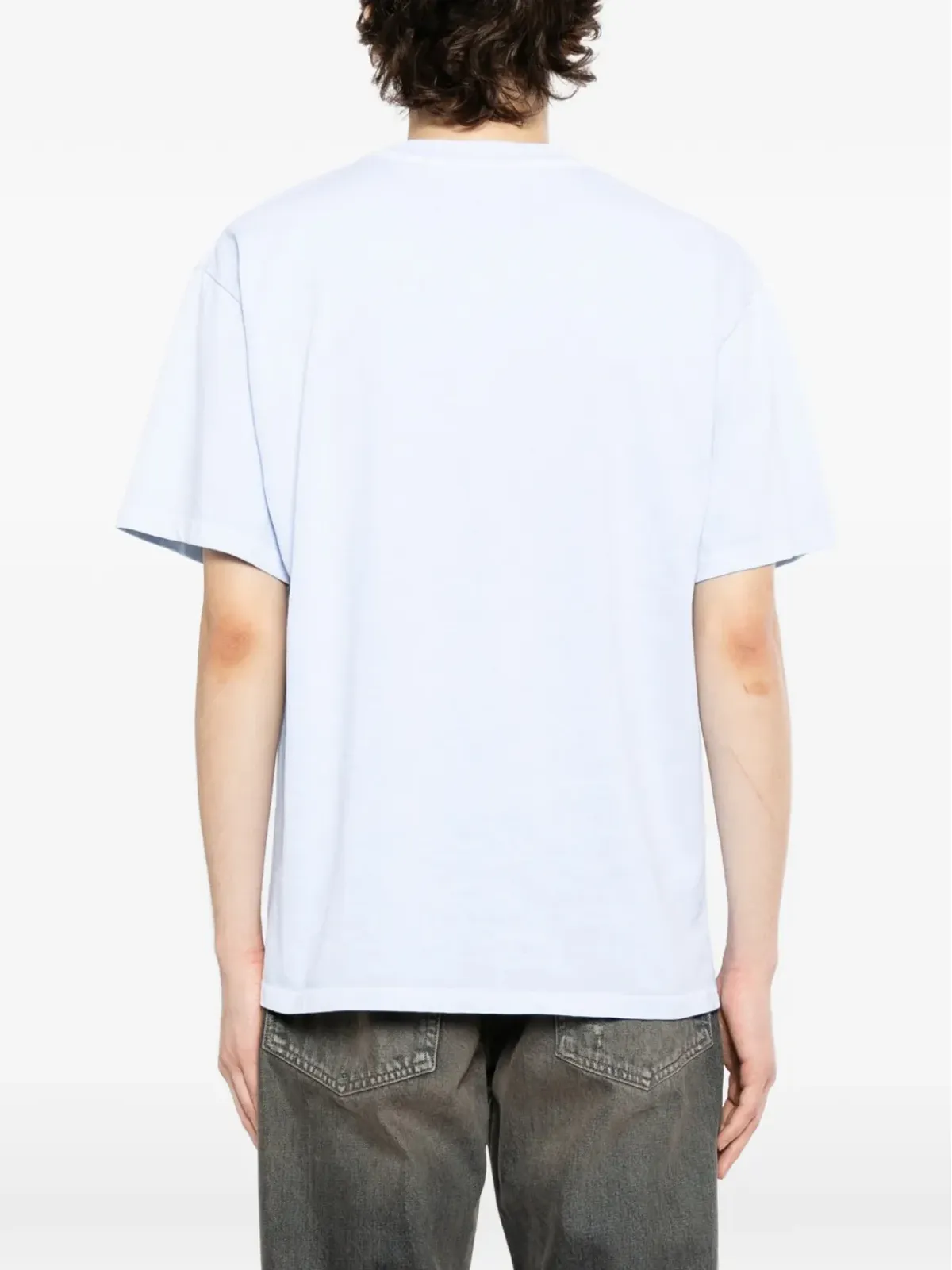 Melt 骸骨グラフィックTシャツ - ブルー - 画像4