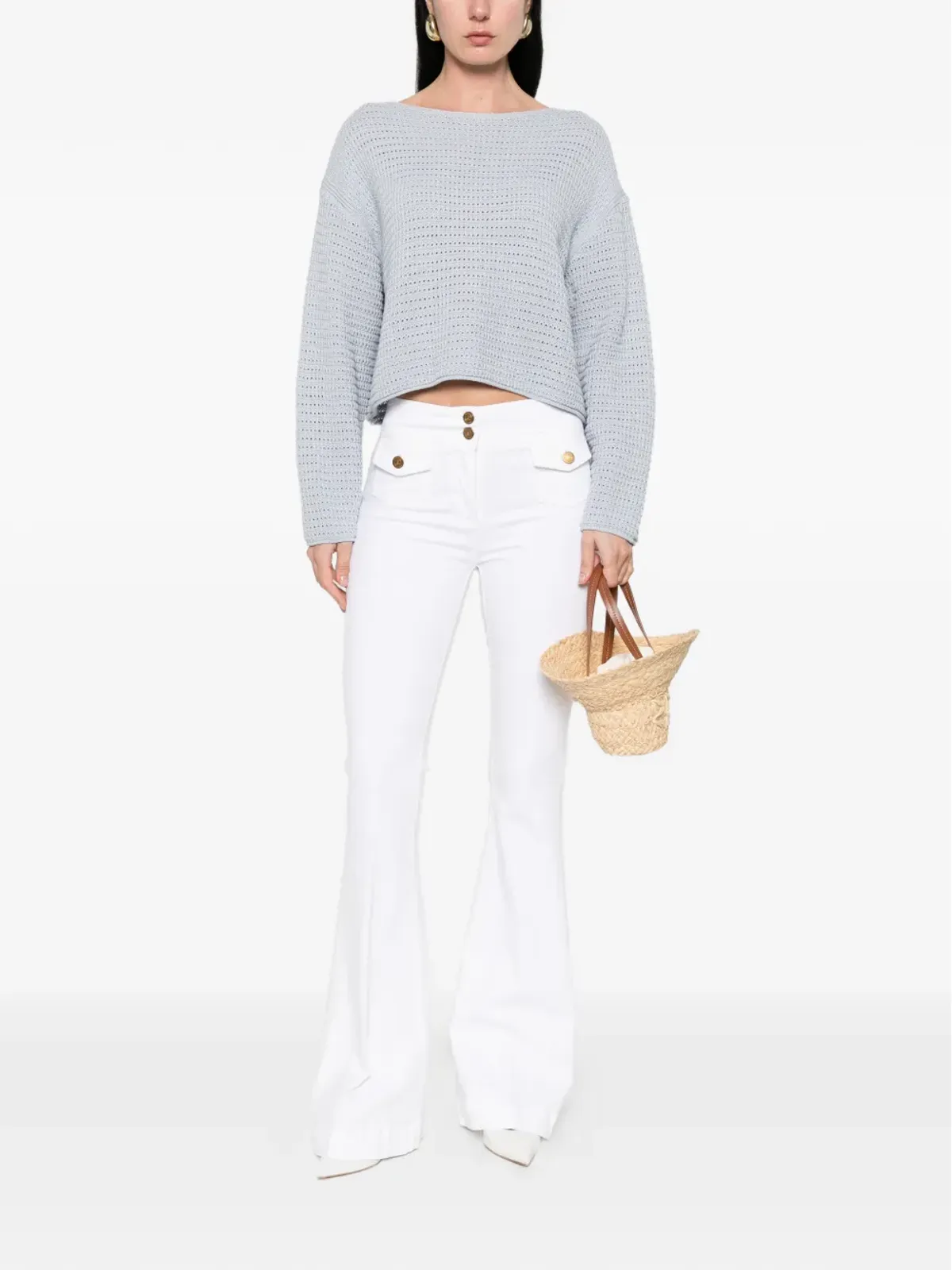 Seafarer Emi jeans - White - 画像2