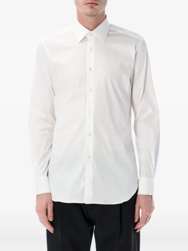 Xacus Xacus Tailor long-sleeve shirt - Whiteの商品画像