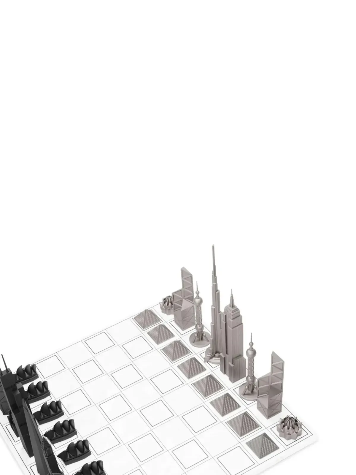 Skyline Chess World Icons チェスセット - 画像2