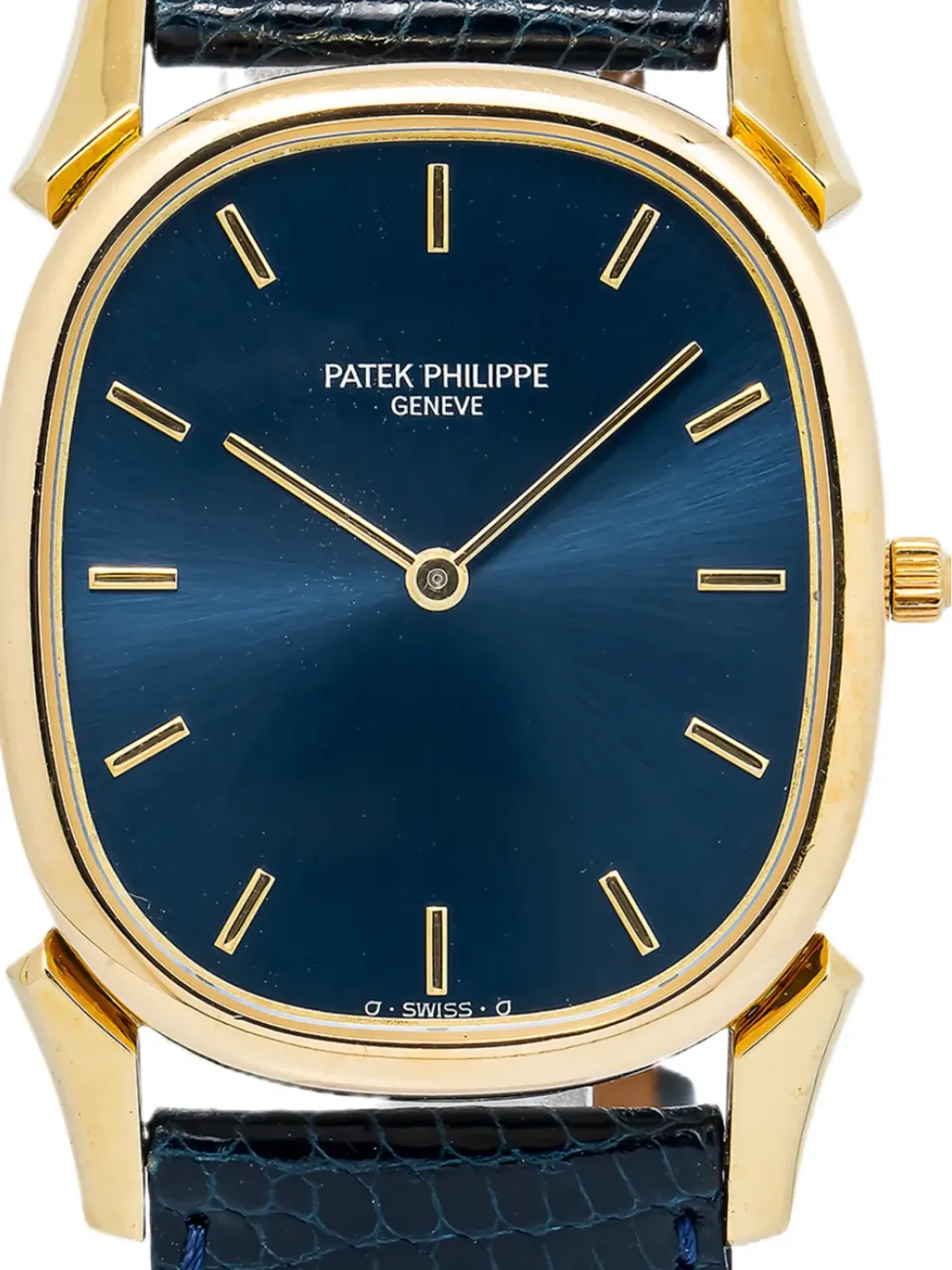 Patek Philippe Pre-Owned ゴールデンエリプス ウォッチ - ブルー - 画像2