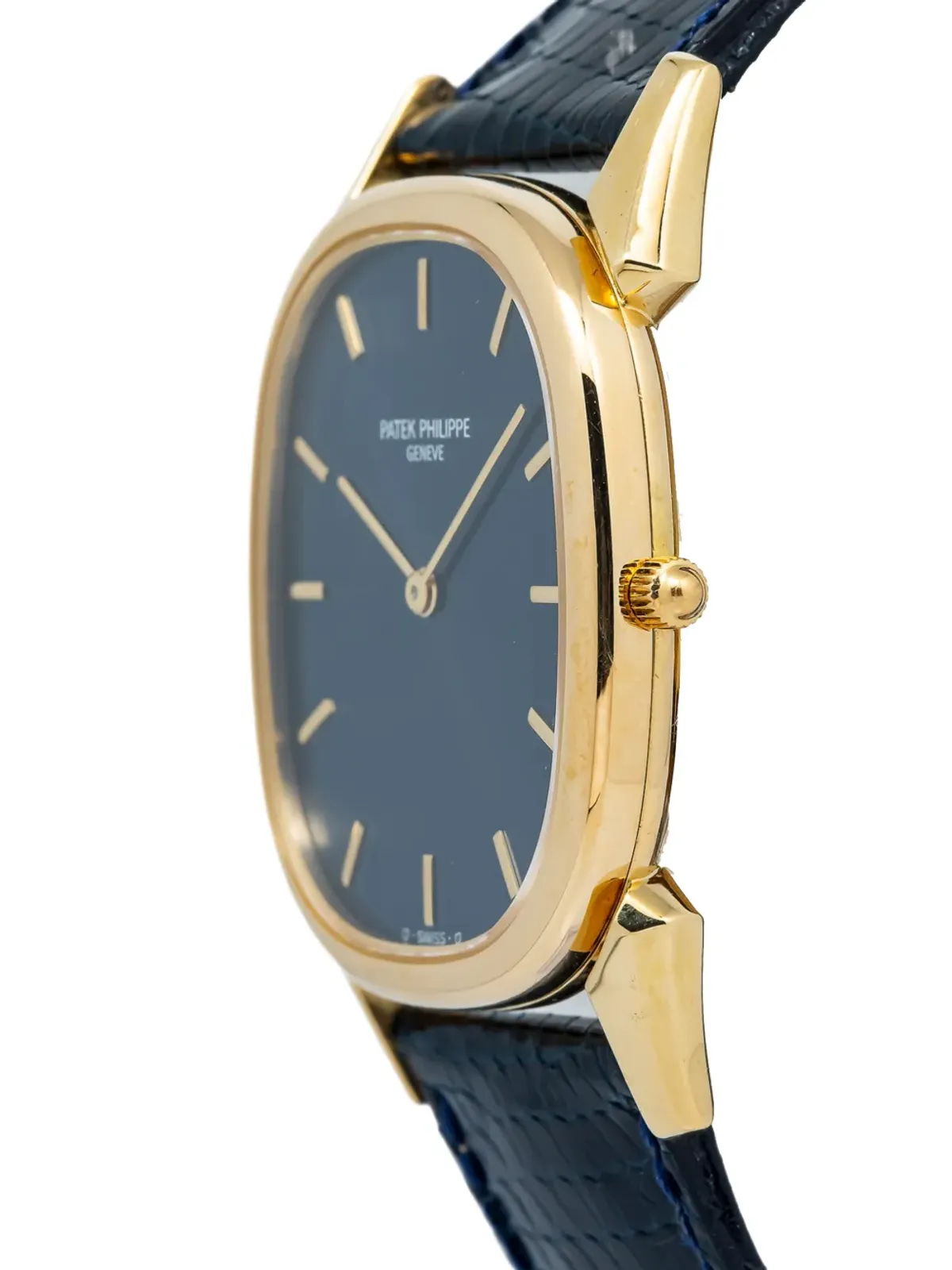 Patek Philippe Pre-Owned ゴールデンエリプス ウォッチ - ブルー - 画像3