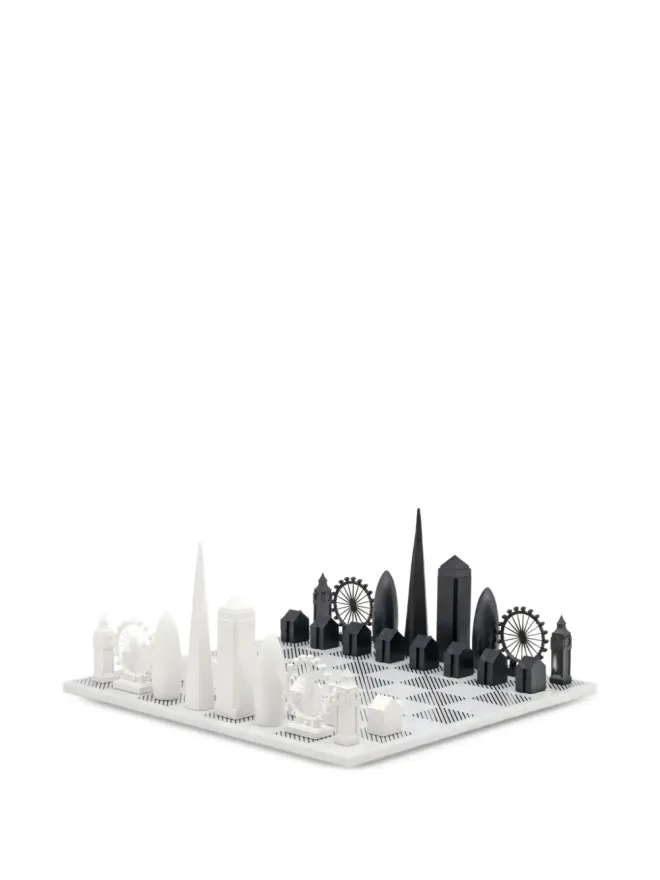 Skyline Chess Skyline Chess ロンドン チェスセット（ホワイト）の商品画像