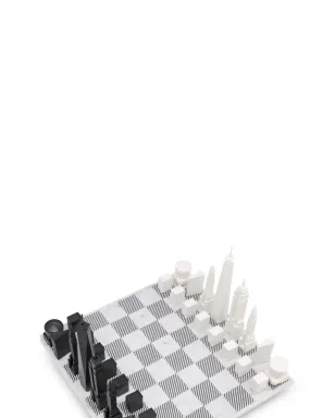 Skyline Chess ニューヨーク市 チェスセット ホワイト - サムネイル2