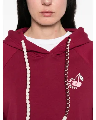 MARCCAIN ロゴプリント フーディー - レッド - サムネイル5