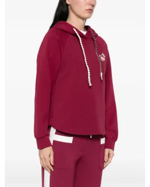 MARCCAIN ロゴプリント フーディー - レッド - サムネイル3