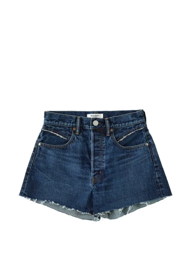 Moussy Vintage Moussy Vintage サウスボロー フレイドショーツ ブルーの商品画像