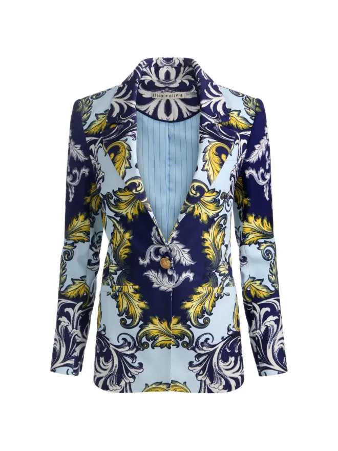 Alice + Olivia alice + olivia ホーププリントブレザーの商品画像