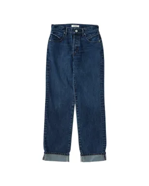 Moussy Vintage ララ ストレートカフドジーンズ - サムネイル1