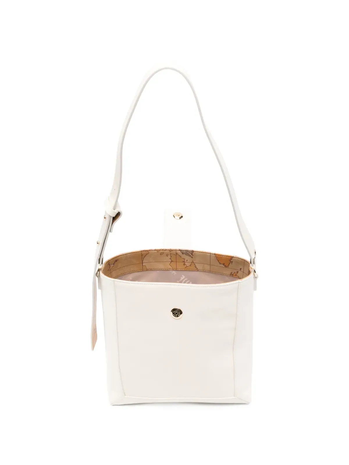 ALVIERO MARTINI 1° CLASSE ロゴディテール バケットバッグ - 画像4
