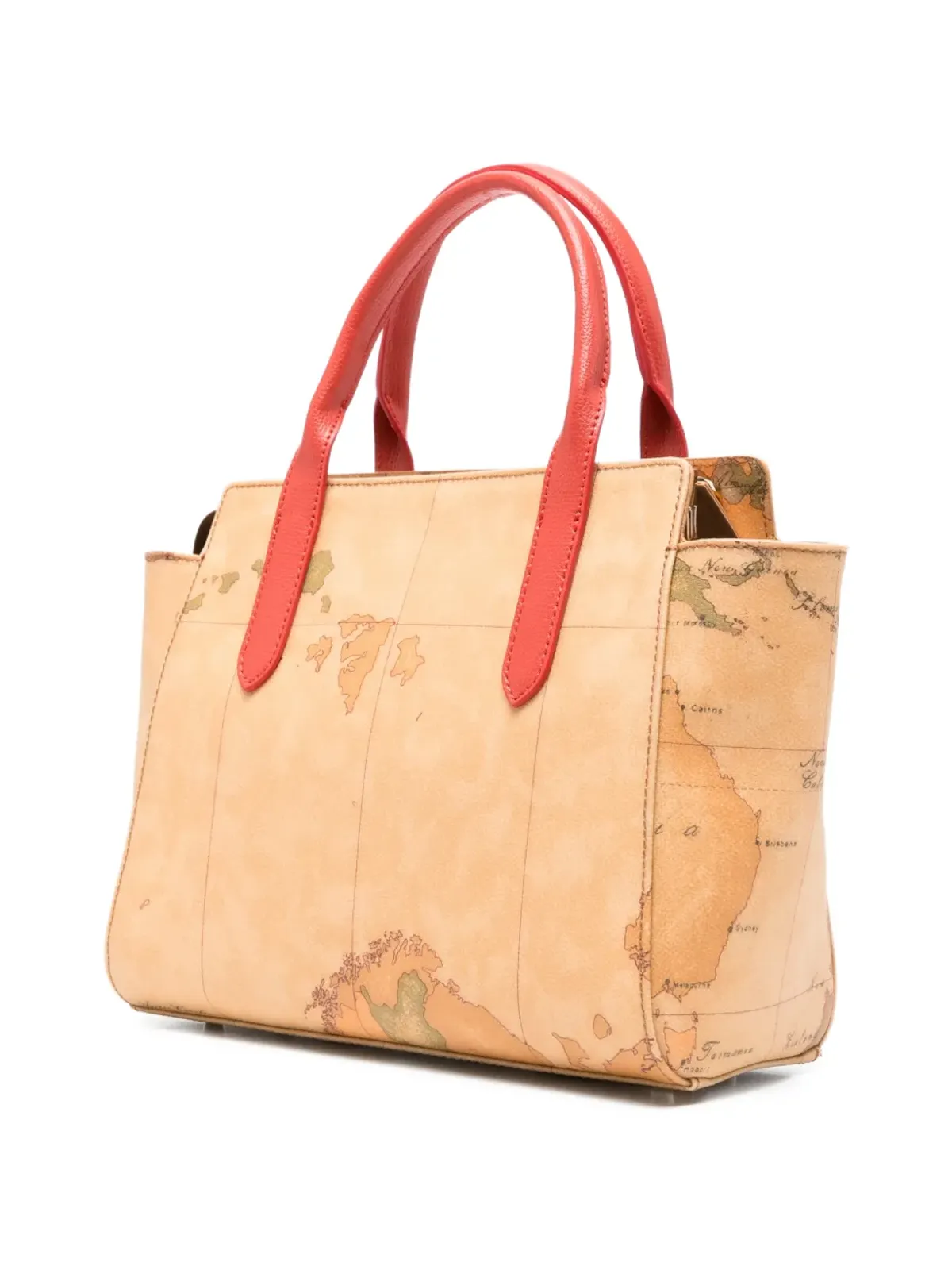 ALVIERO MARTINI 1° CLASSE Escape Geo Tabacco トートバッグ - 画像2