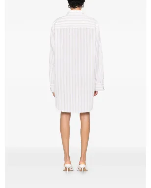 Off-White ストライプポケット付きミニドレス - サムネイル4