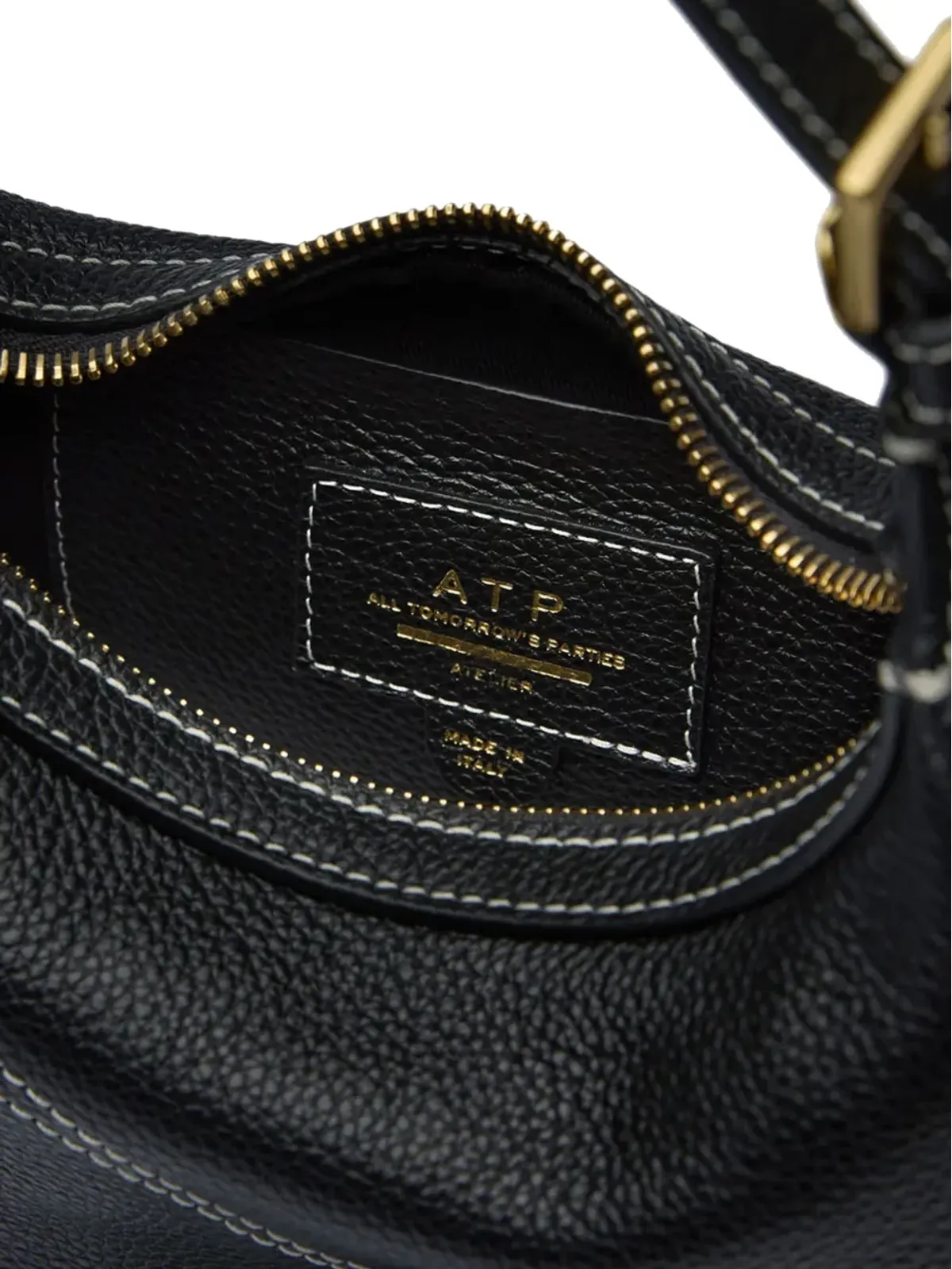 ATP Atelier Silea コントラストステッチ トートバッグ - 画像4