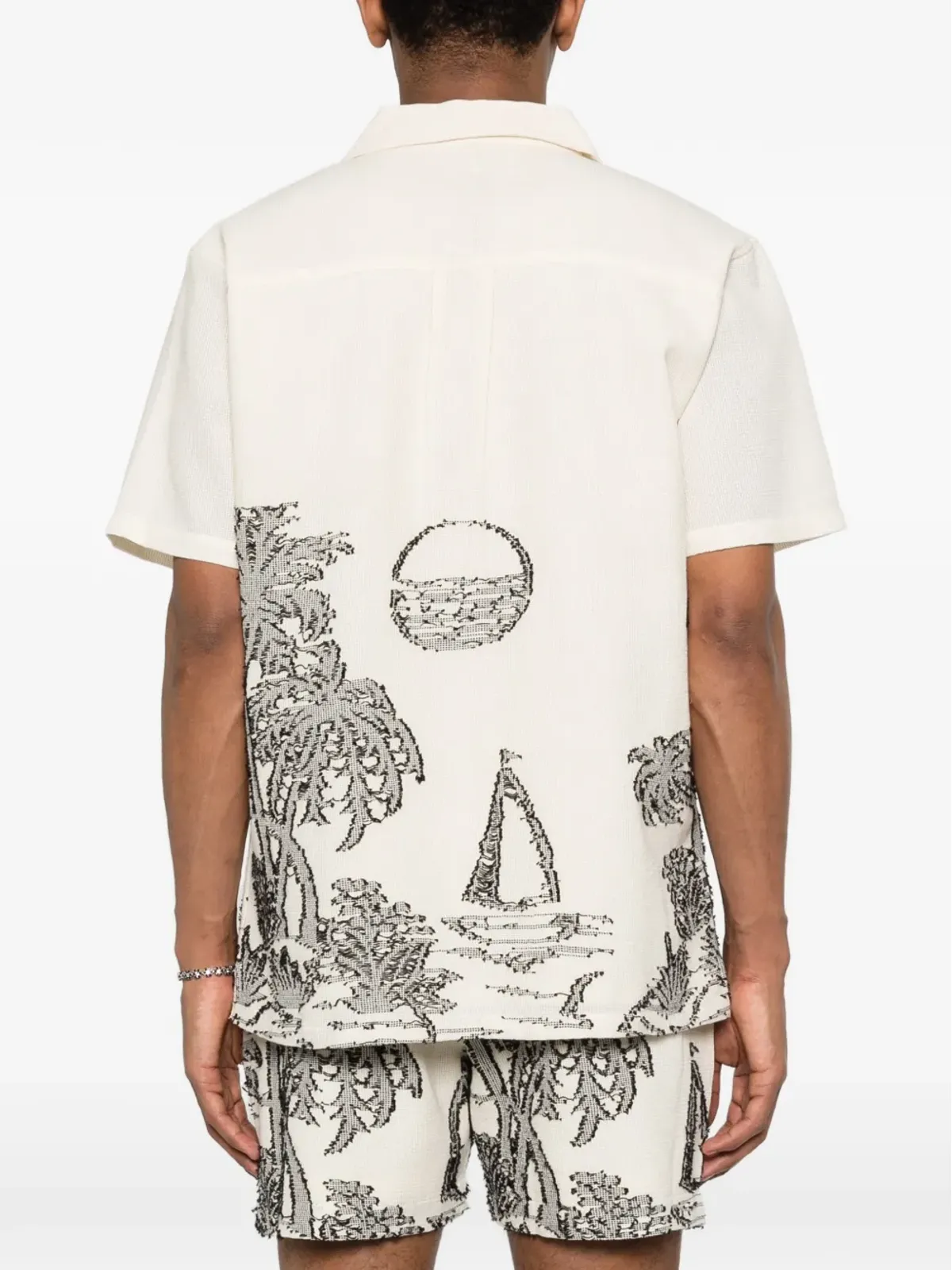 Maison Labiche ツリー刺繍シャツ - 画像4