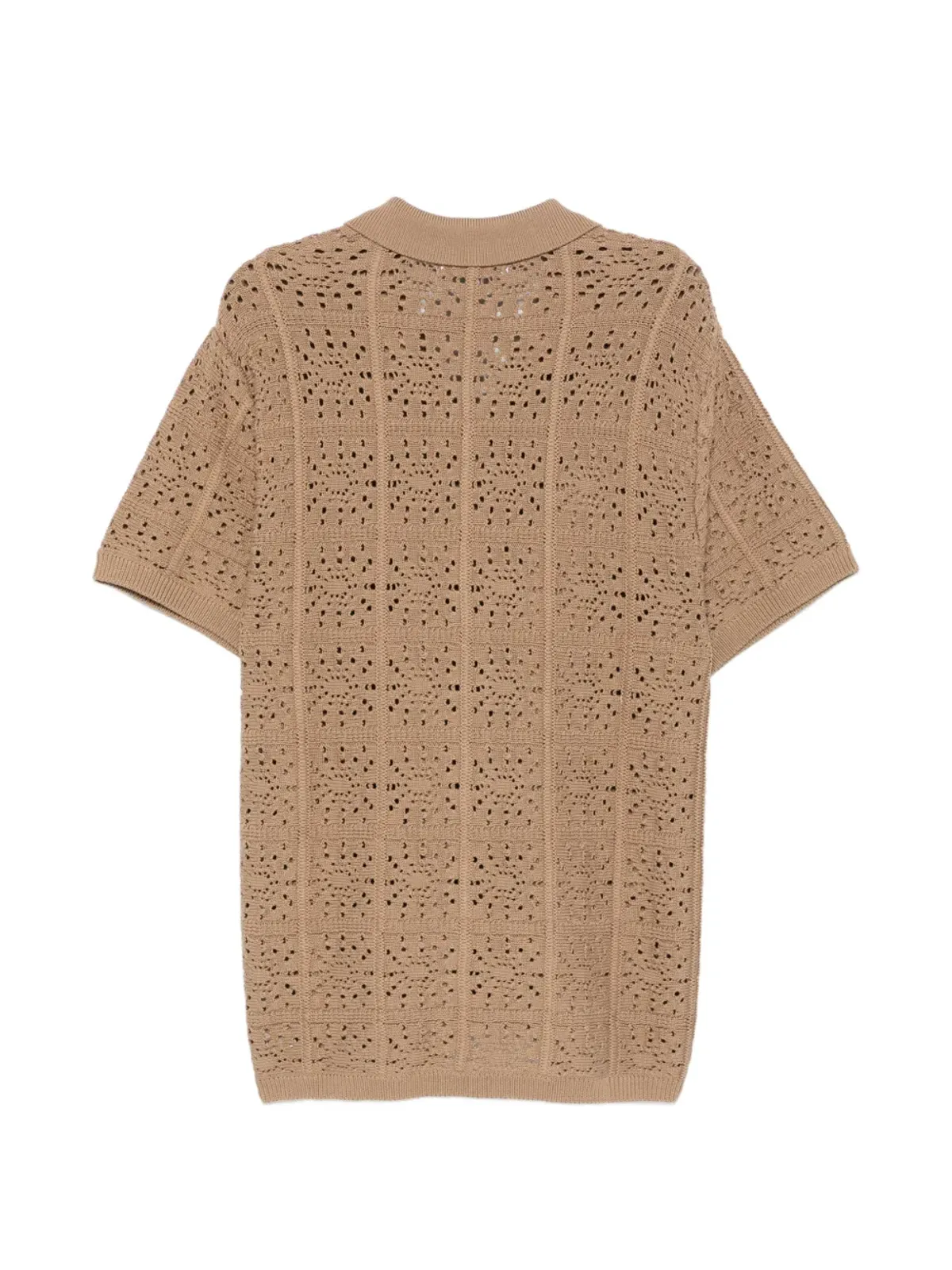 Maison Labiche Beuret Mosaic オープンワーク ボタン留め シャツ - 画像2