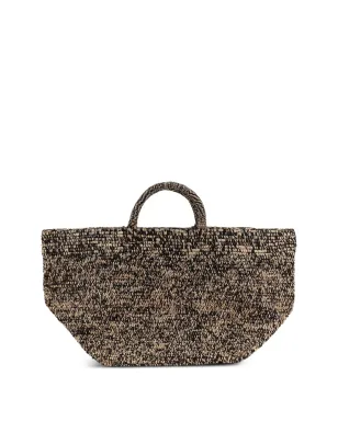 IBELIV ダブルハンドル ラフィア バケットバッグ - サムネイル2