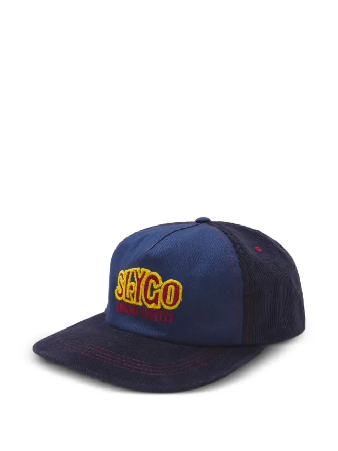Nicholas Daley Nicholas Daley Slygo 刺繍入りコーデュロイキャップの商品画像
