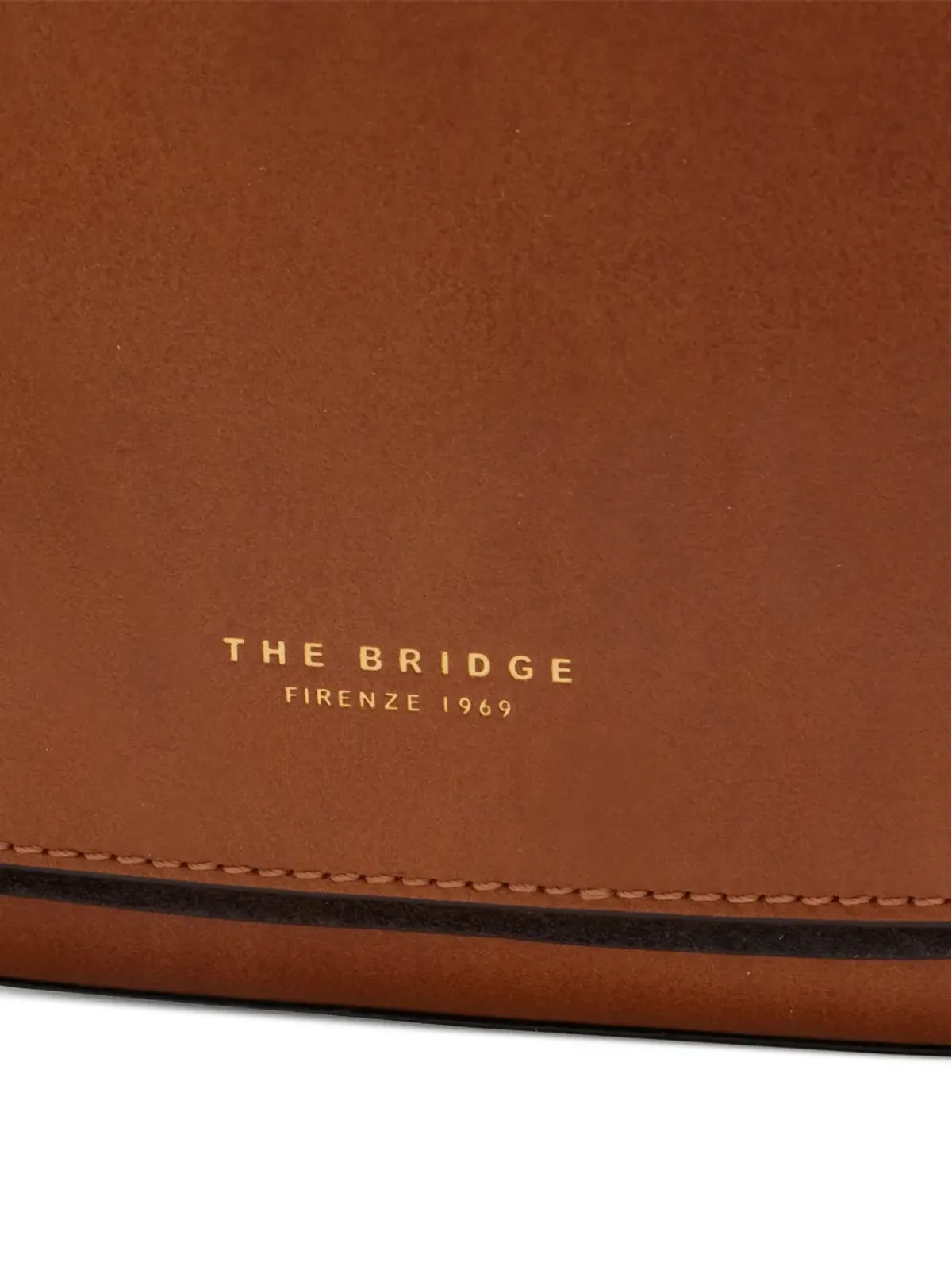 The Bridge トップハンドルレザーミニクラッチバッグ - 画像5