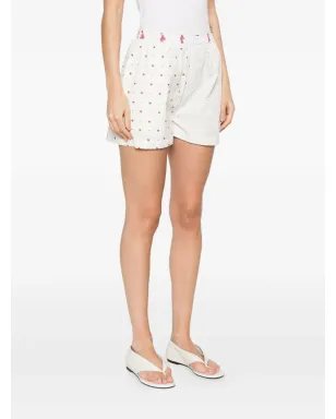 Maison Labiche 花柄プリントショートパンツ - サムネイル3