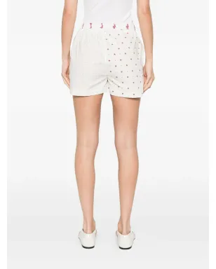 Maison Labiche 花柄プリントショートパンツ - サムネイル4