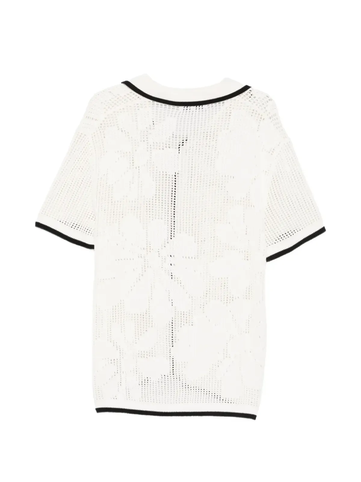 Maison Labiche Beurert Flowers コントラストトリム シャツ - 画像2