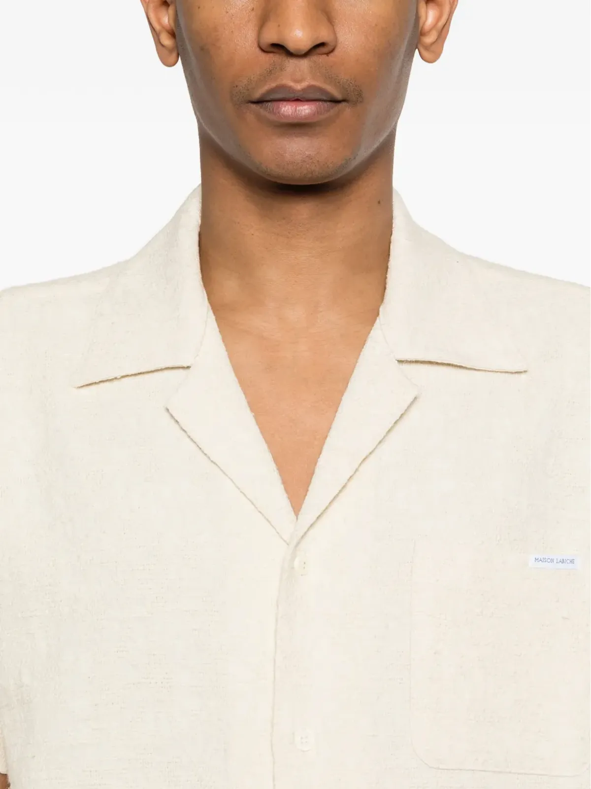 Maison Labiche ロゴパッチシャツ - 画像5