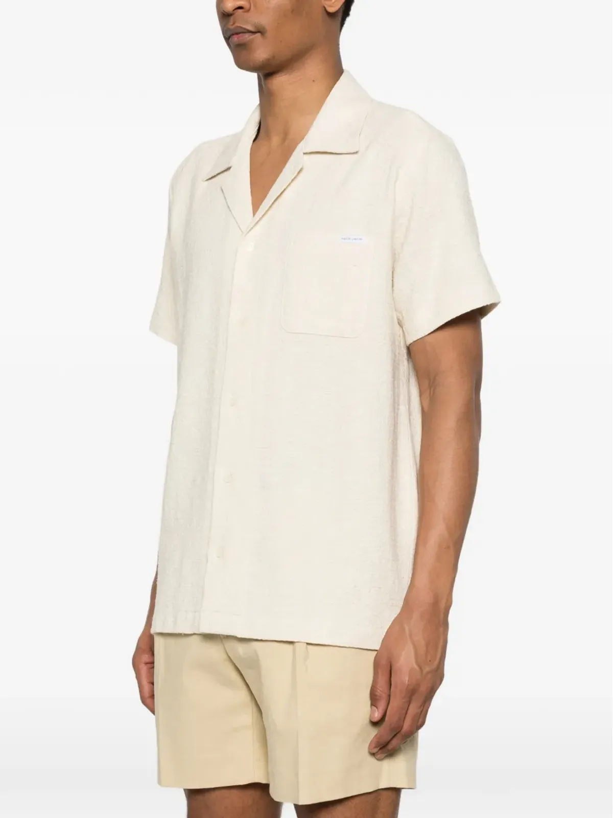 Maison Labiche ロゴパッチシャツ - 画像3
