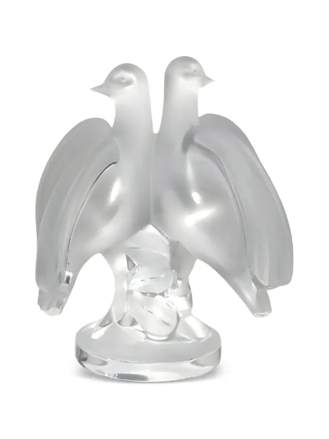 Lalique Lalique カップルの鳩 クリスタル フィギュリンの商品画像