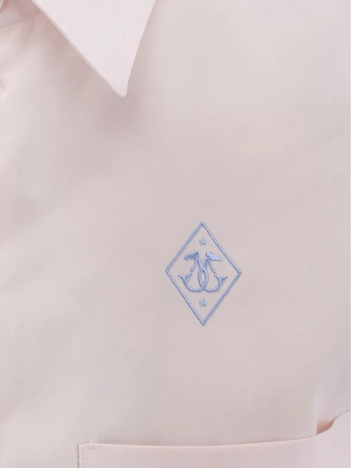 Seafarer 刺繍ロゴパッチポケットシャツ - ピンク - 画像3