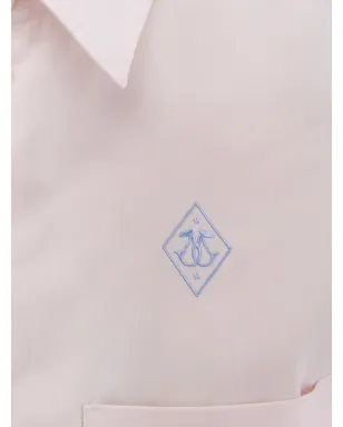 Seafarer 刺繍ロゴパッチポケットシャツ - ピンク - サムネイル3