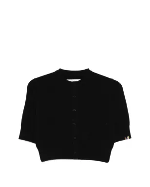 extreme cashmere 474 スーパーリトル ストライプ袖カーディガン - サムネイル1