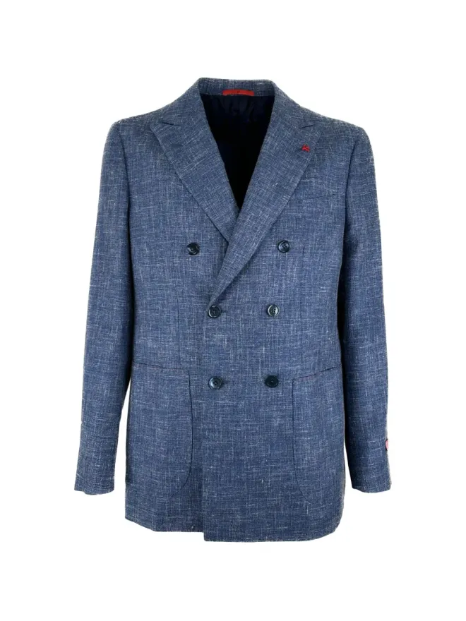 Isaia Isaia ダブルブレストジャケットの商品画像