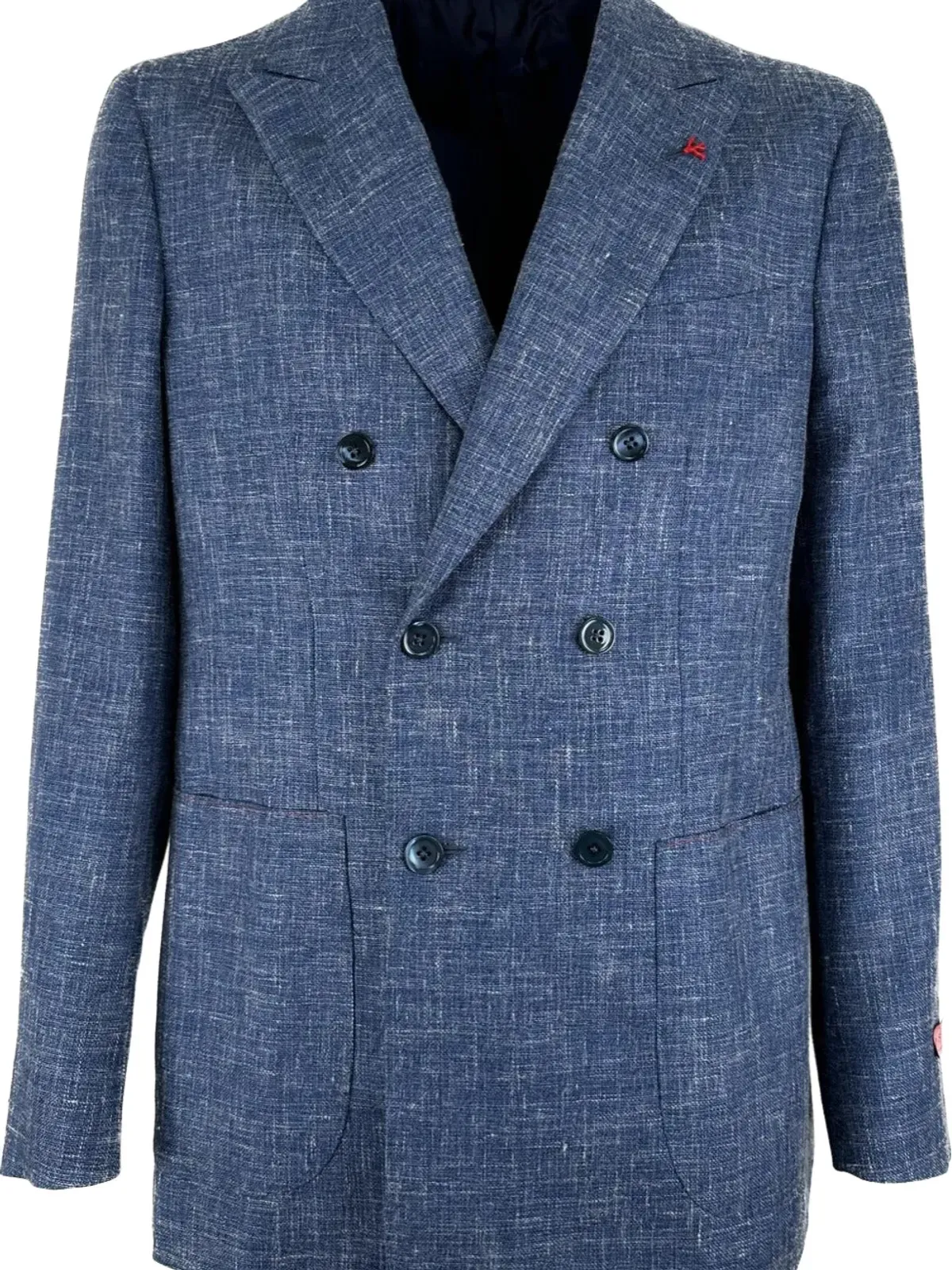 Isaia ダブルブレストジャケット - 画像2
