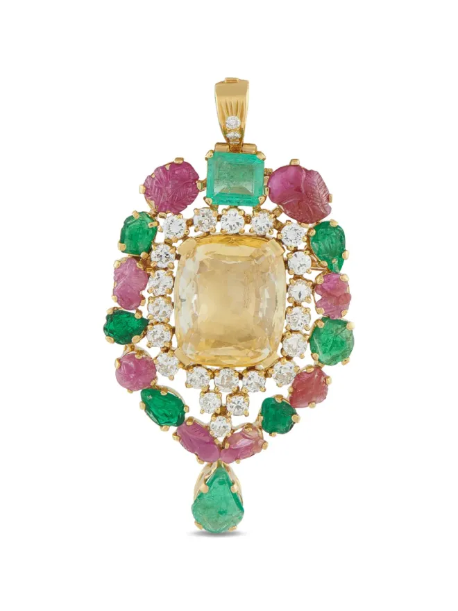 Gazdar Gazdar ダイヤモンドブローチの商品画像