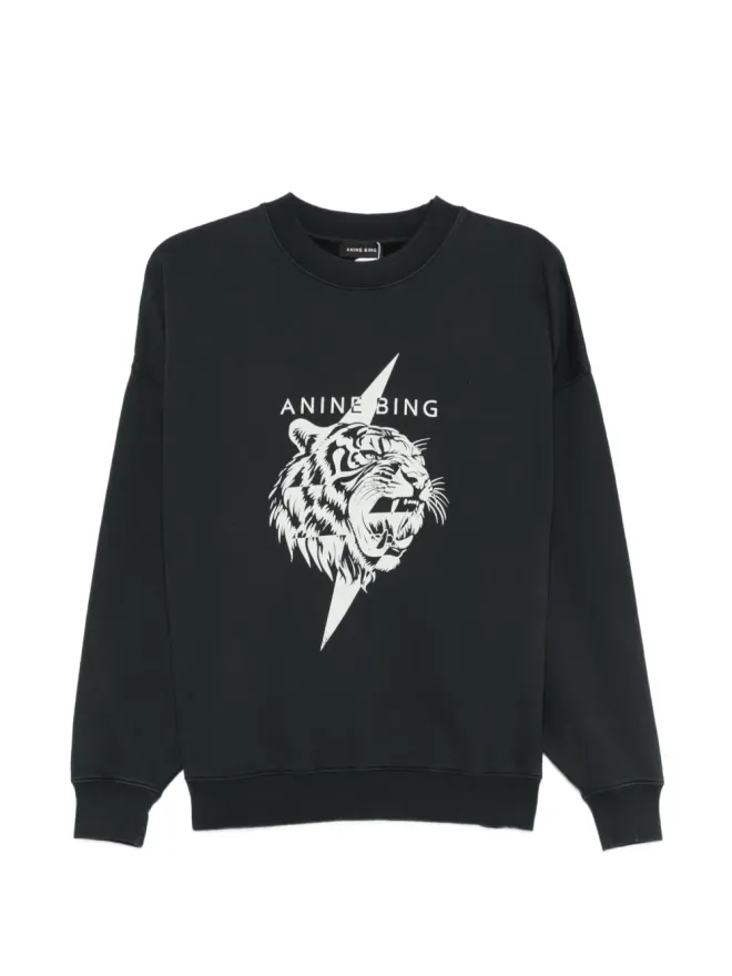 ANINE BING ANINE BING マイルズ タイガープリント スウェットシャツの商品画像
