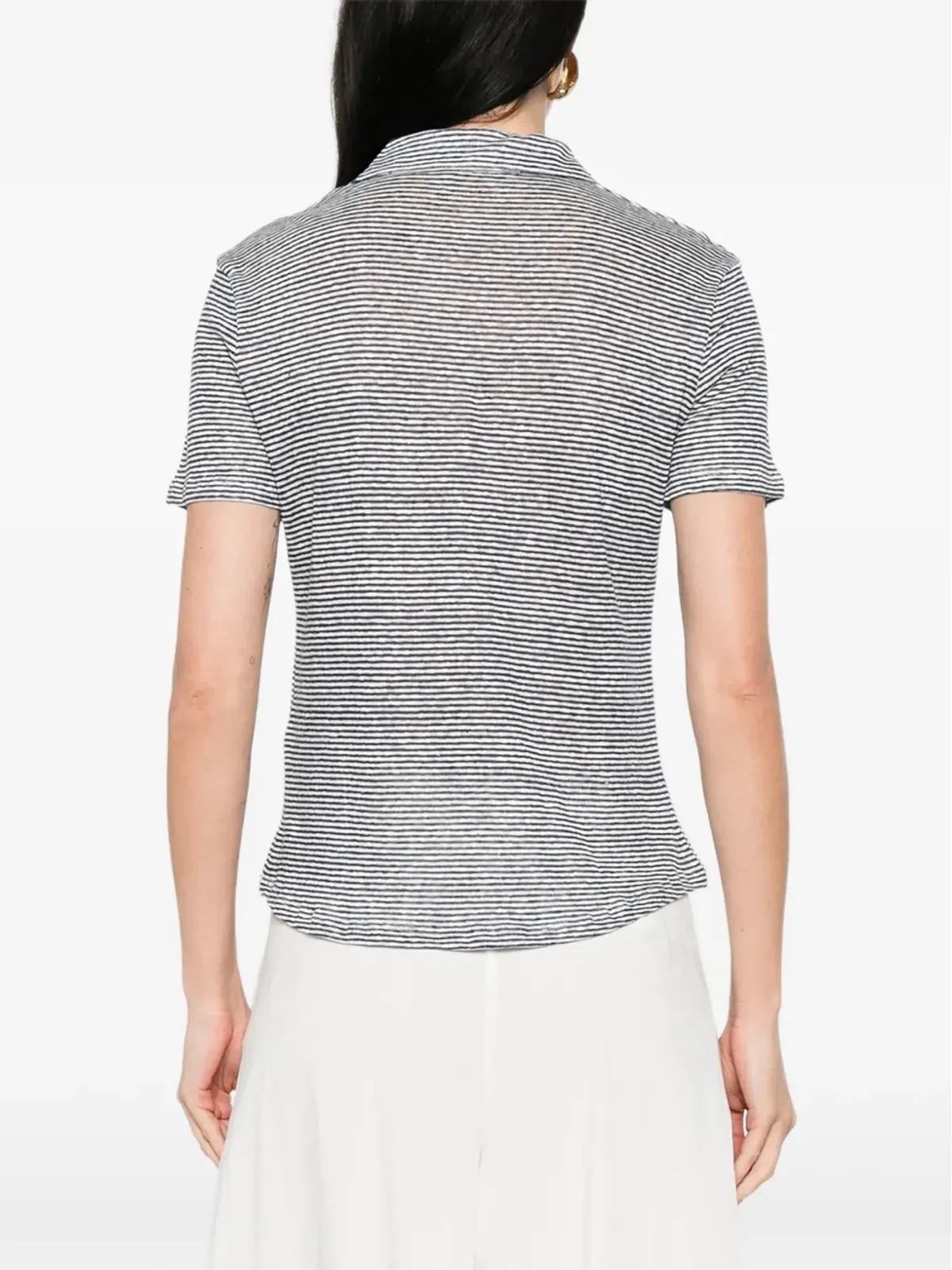 Purotatto ストライプ柄Tシャツ - 画像4