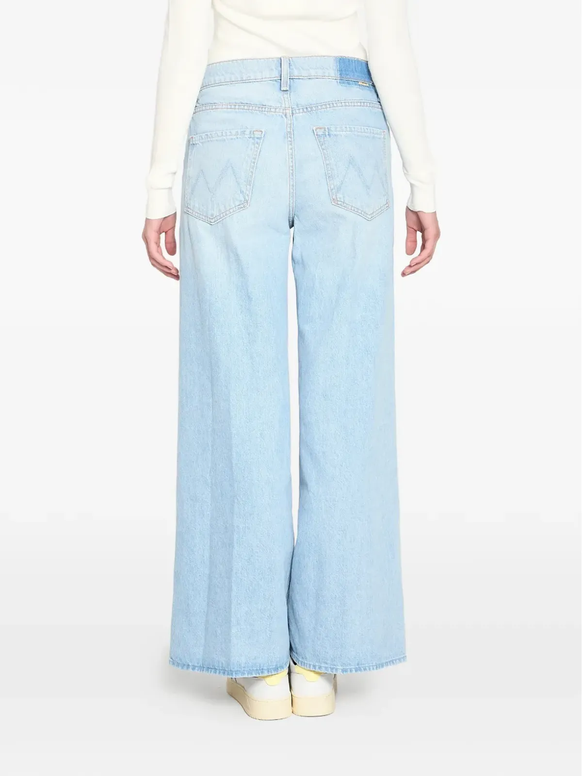 MOTHER belt loops five pockets jeans - Blue - 画像4