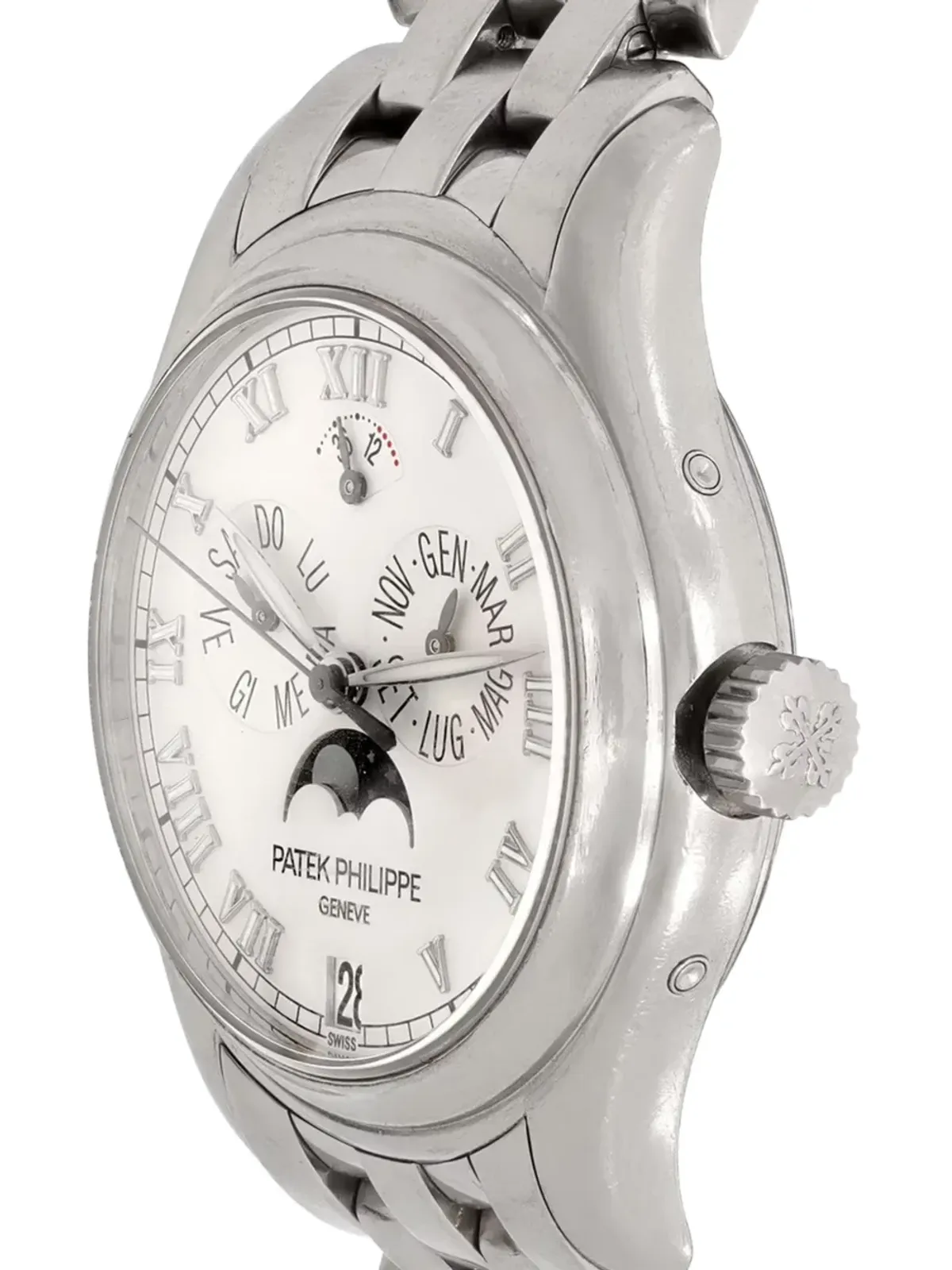 Patek Philippe Pre-Owned 年次カレンダー腕時計 - 画像2
