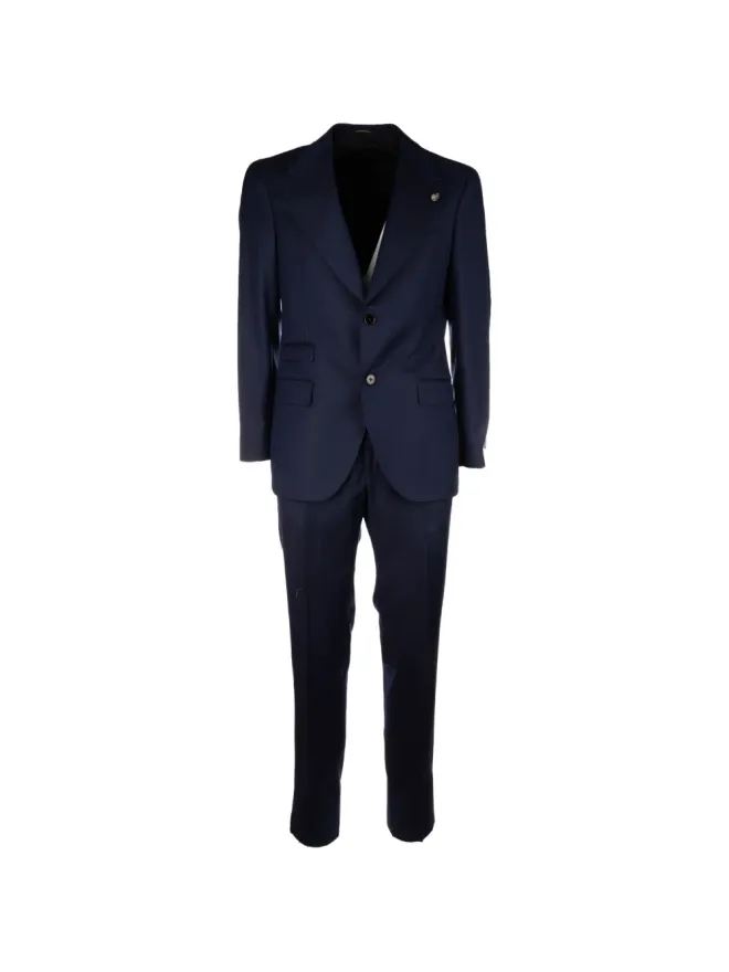 Gabriele Pasini Gabriele Pasini シングルブレスト2ピース ウールスーツ - ブルーの商品画像