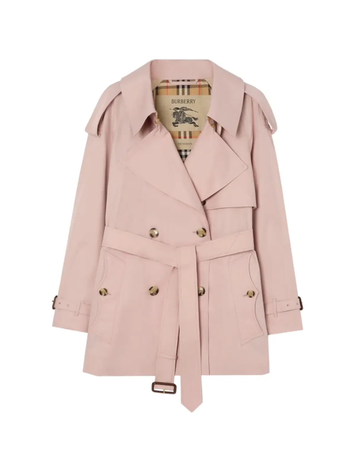 Burberry フィッツロビア トレンチコート ピンク - 画像1