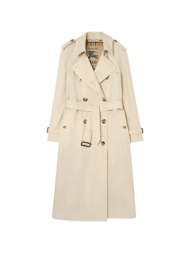 Burberry Burberry Waterloo トレンチコート（ロング・トロピカルギャバーディ）の商品画像