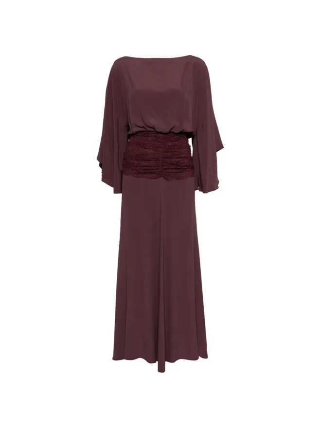 PINKO PINKO ギャザー入りマキシドレスの商品画像