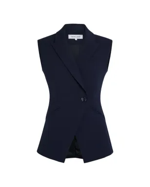 Veronica Beard アシンメトリックボタンブレザー - ブルー - サムネイル1
