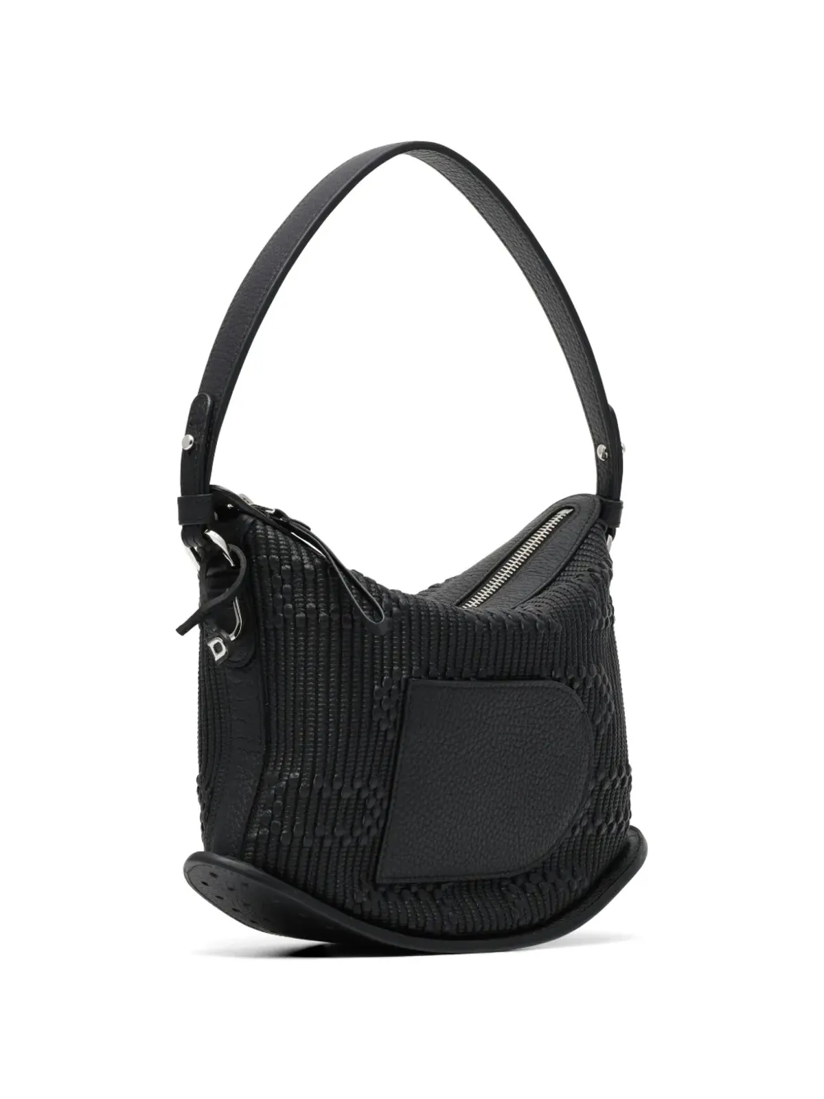 Delvaux ピン・スイング テクスチャードショルダーバッグ - 画像3