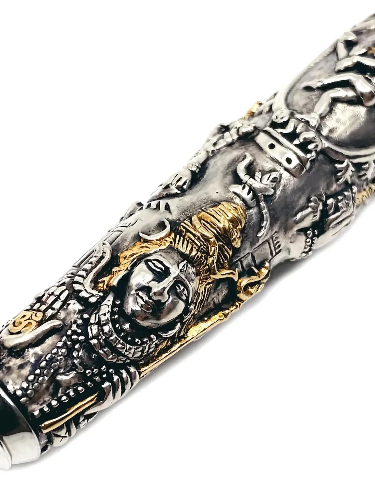 Caran d'Ache シヴァ ソリッドシルバー ファウンテンペン - 画像4