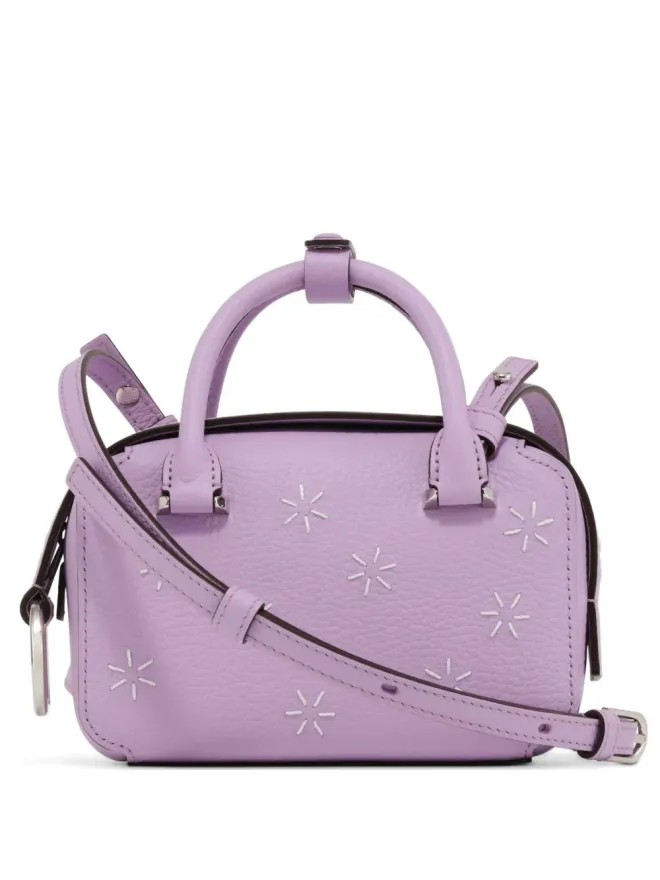 Delvaux Delvaux ボックス・ナノ・フローラ スター刺繍 トートバッグの商品画像