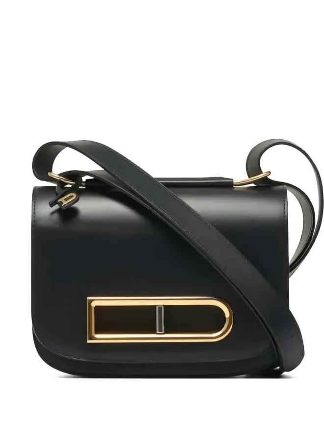 Delvaux Delvaux Lingot leather shoulder bag - Blackの商品画像
