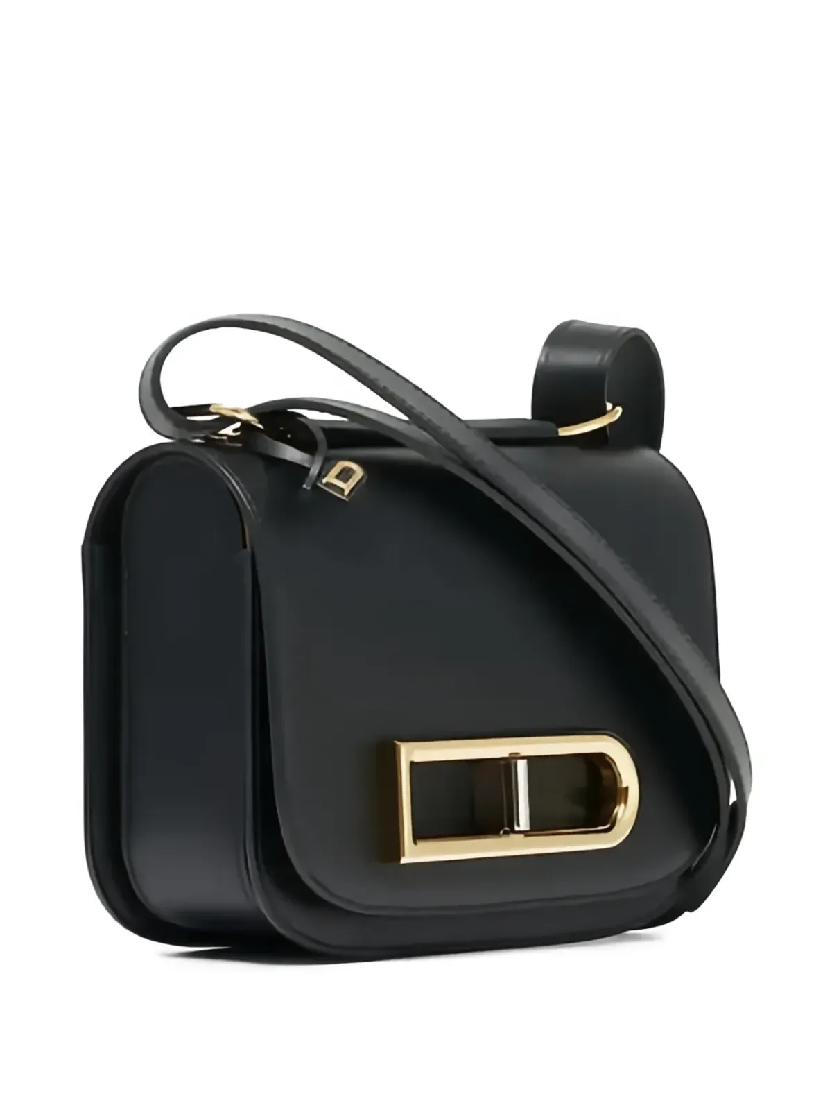Delvaux Lingot leather shoulder bag - Black - 画像3